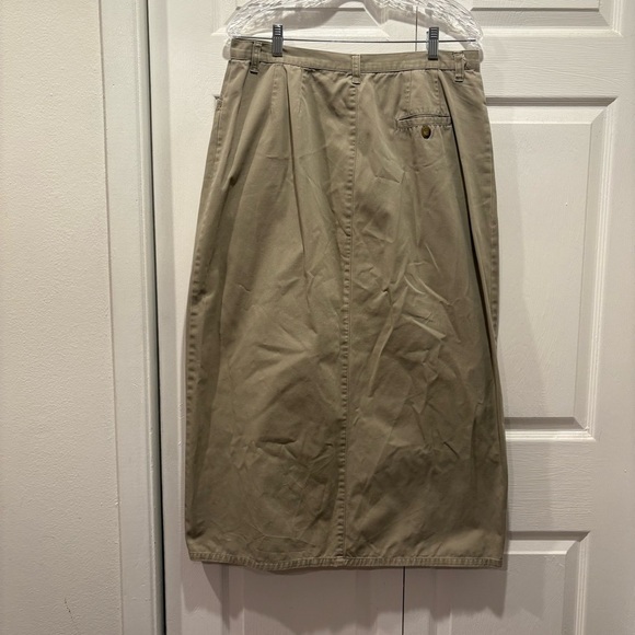 Vintage Style & Co Tan Maxi Ankle Length Skirt - Size 16 - Picture 3 of 7